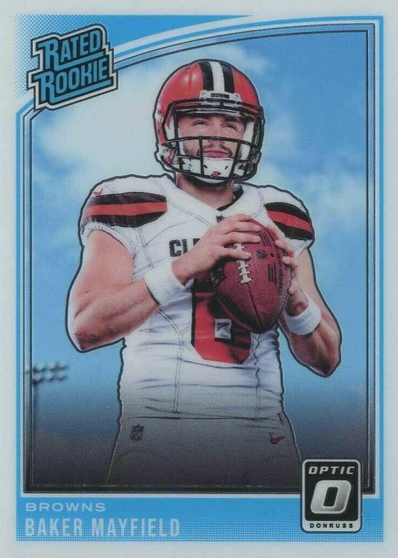 Lot of 5 - 2018 buy donruss rated rookie Baker Mayfield mint