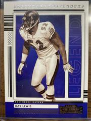 Ray Lewis Football Cards 2021 Panini Legendary Contenders Prices