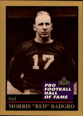 Red Badgro #5 Football Cards 1991 Enor Pro HOF Prices