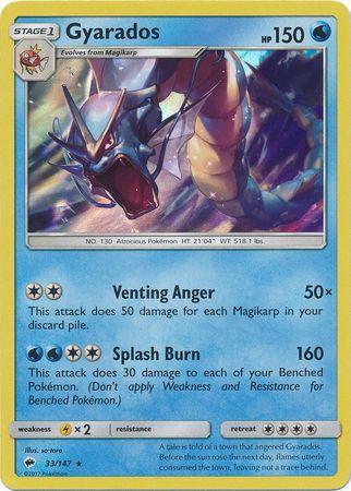 Gyarados #33 Prices | Pokemon Burning Shadows | Pokemon Cards