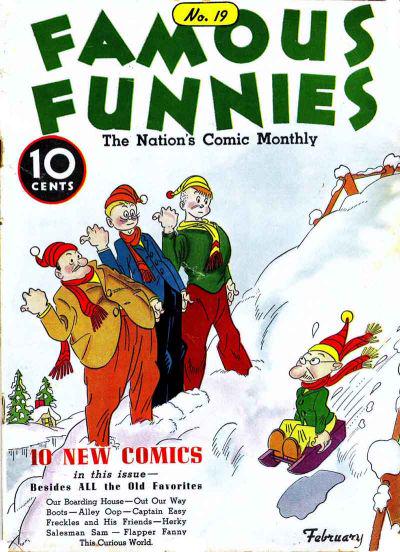 Famous Funnies #19 (1936) Comic Books Famous Funnies