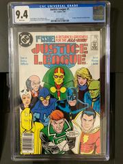 Justice League [Newsstand] #1 (1987) Comic Books Justice League Prices
