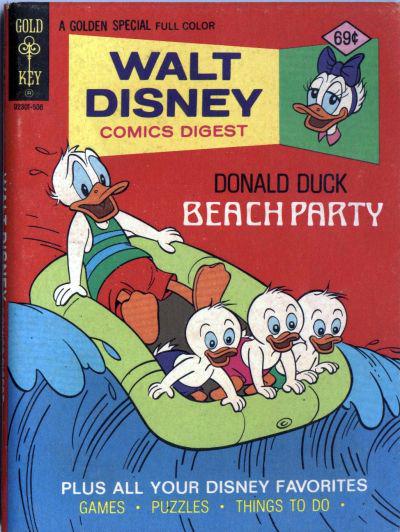 Walt Disney Comics Digest #54 (1975) Comic Books Walt Disney Comics Digest