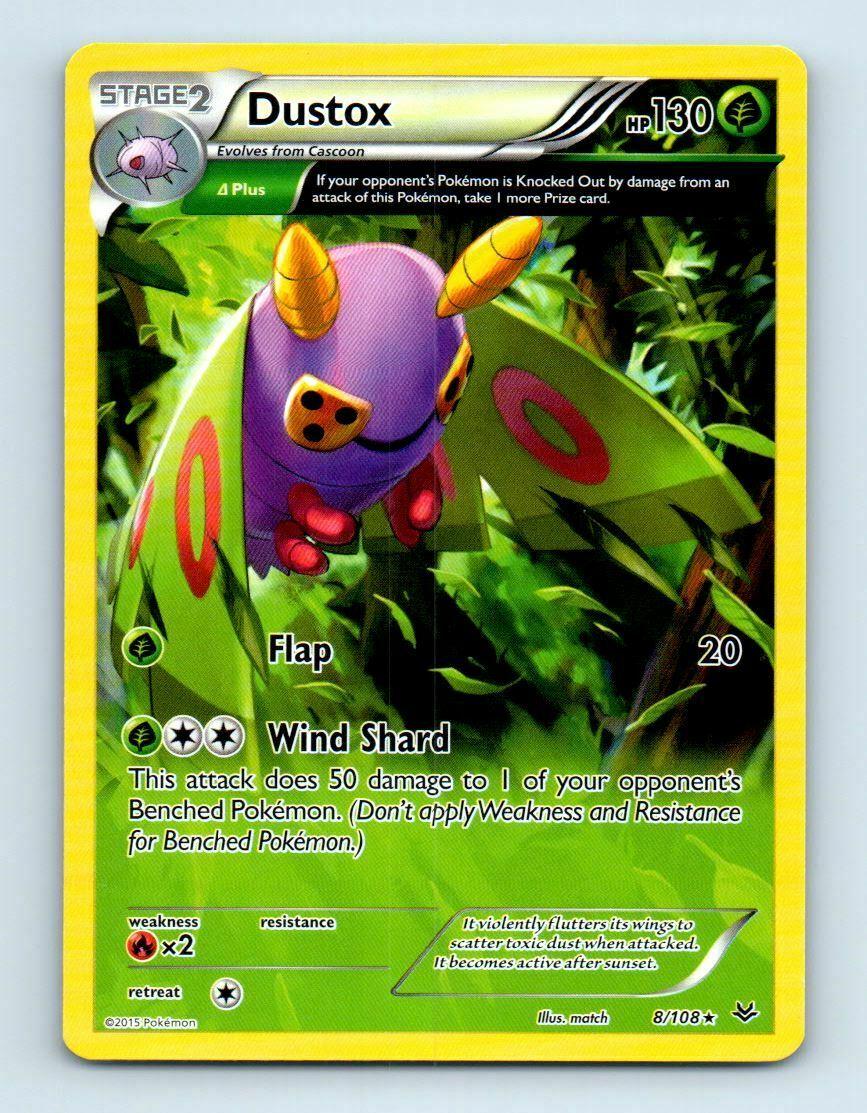 Dustox 8 Prices Pokemon Roaring Skies Pokemon Cards