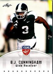 B.J. Cunningham #8 Football Cards 2012 Leaf Young Stars Prices