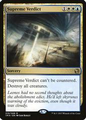 Supreme Verdict [Foil] Magic Iconic Masters Prices