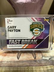 Back | Gary Payton Basketball Cards 2018 Panini Donruss Optic Fast Break Signatures