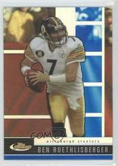 Ben Roethlisberger [Blue Refractor] #5 Football Cards 2008 Topps Finest Prices