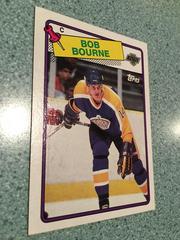 Bob Bourne Hockey Cards 1988 Topps Prices
