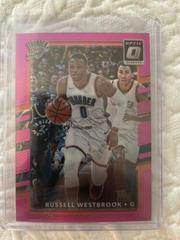 Russell Westbrook [Pink] Basketball Cards 2017 Panini Donruss Optic Prices