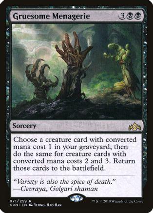 Gruesome Menagerie Magic Guilds of Ravnica