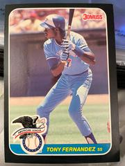 Tony Fernandez Baseball Cards 1987 Donruss All Stars Prices
