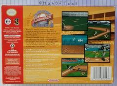 Box Back | Major League Baseball Featuring Ken Griffey Jr Nintendo 64