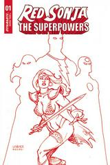 Red Sonja: The Superpowers [Linsner Crimson Red] Comic Books Red Sonja: The Superpowers Prices
