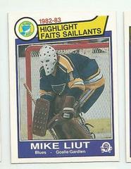 Mike Liut #309 Hockey Cards 1983 O-Pee-Chee Prices