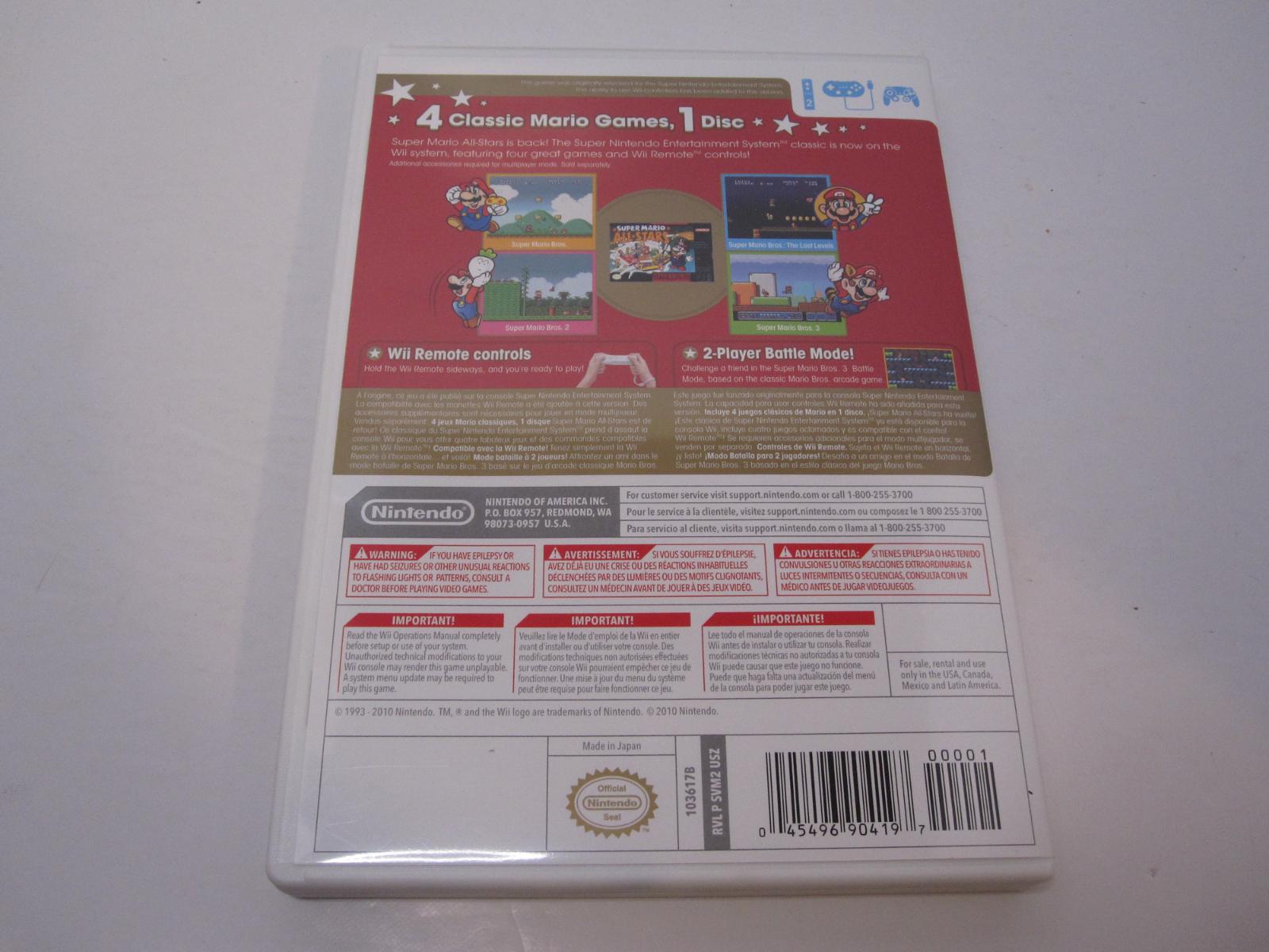 Super Mario All-Stars [Nintendo Selects] Prices Wii | Compare Loose ...