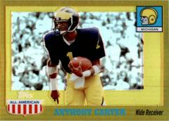 Anthony Carter [Gold Chrome Refractor] #53 Football Cards 2005 Topps All American Prices