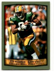 Tyrone Davis #13 Football Cards 1999 Topps Prices