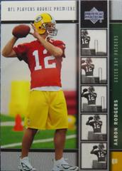 Aaron Rodgers Football Cards 2005 Upper Deck Rookie Premiere Prices