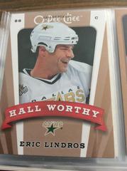 Eric Lindros [Hall Worthy] Hockey Cards 2006 O Pee Chee Prices