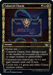 Cabaretti Charm [Gilded Foil] #365 Magic Streets of New Capenna Prices