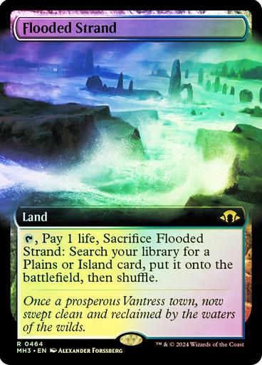 Flooded Strand [Foil] #464 Magic Modern Horizons 3