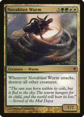 Novablast Wurm [Foil] Magic Worldwake Prices
