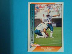 Pete Stoyanovich Football Cards 1991 Pacific Prices