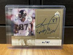 Keenan McCardell [Gold] #KM Football Cards 1998 SP Authentic Player's Ink Prices
