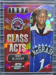 Tracy McGrady [Red Cracked Ice] #12 Basketball Cards 2018 Panini Contenders Optic Class Acts Prices