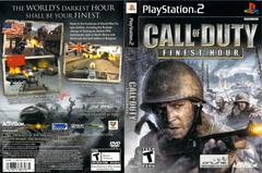 Slip Cover Scan By Canadian Brick Cafe | Call of Duty Finest Hour Playstation 2