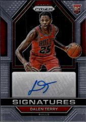 Dalen Terry #RSI-DTE Basketball Cards 2022 Panini Prizm Rookie Signatures Prices