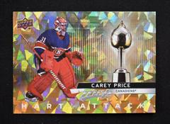 Carey Price [Gold] #HA-20 Hockey Cards 2021 Upper Deck MVP Hart Attack Prices