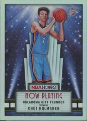 Chet Holmgren [Holo] Basketball Cards 2022 Panini Hoops Now Playing Prices