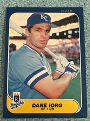 Dane Iorg #9 Baseball Cards 1986 Fleer Prices