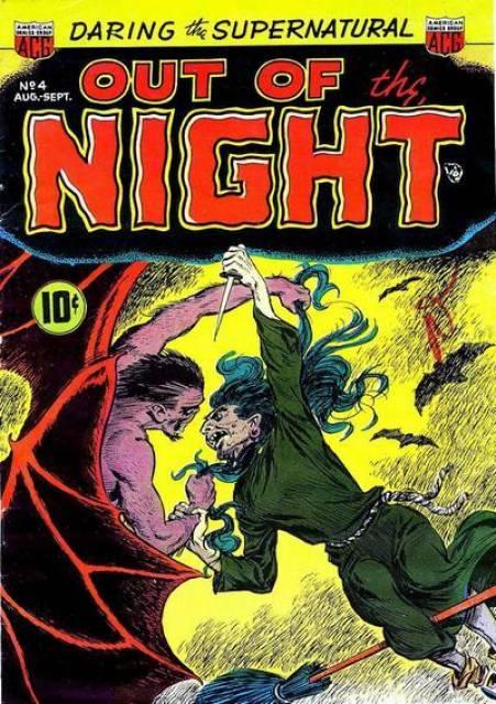 Out of the Night #4 (1952) Comic Books Out of the Night