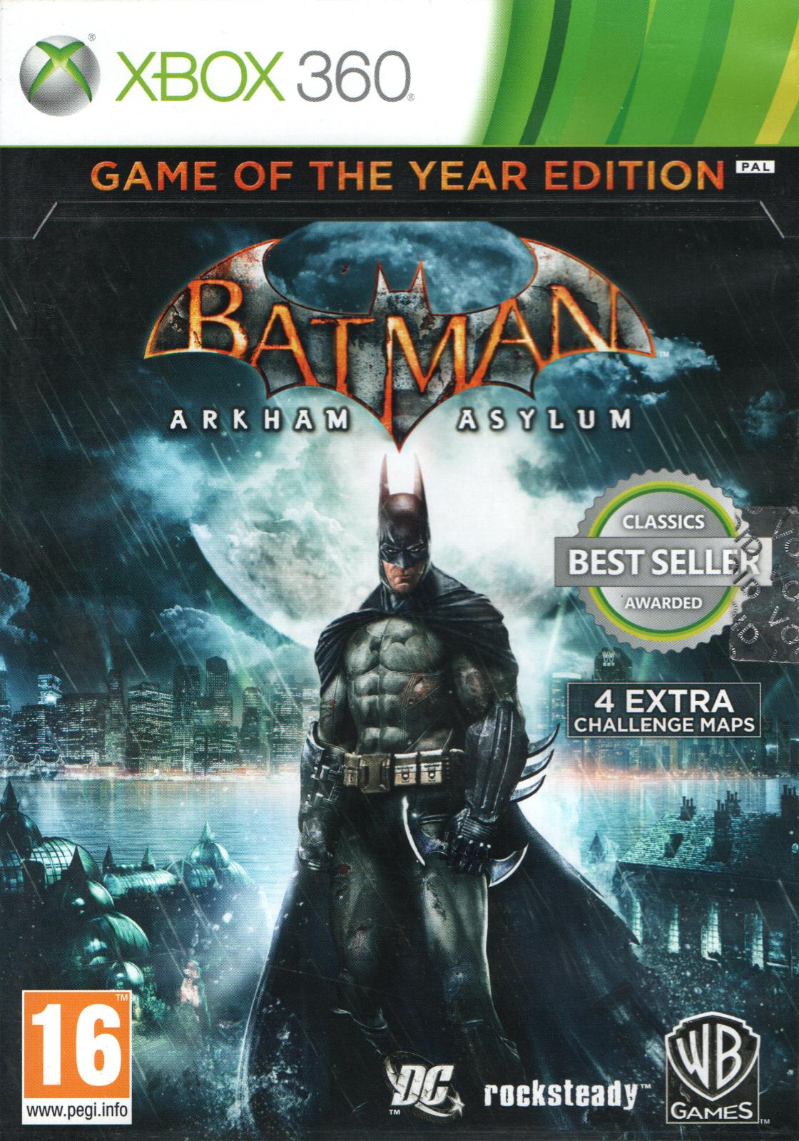 Batman: Arkham Asylum [Game of the Year Edition] Prices PAL Xbox 360 ...