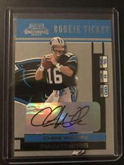 Chris Weinke [Autograph] #115 Football Cards 2001 Playoff Contenders Prices