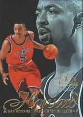 Juwan Howard [Row 2] Basketball Cards 1996 Flair Showcase Prices