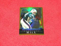 Marquise Hill [Gold Refractor] #121 Football Cards 2004 Bowman Chrome Prices