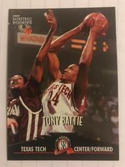 Tony Battie #33 Basketball Cards 1997 Score Board Rookies Prices