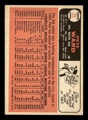 Back | Pete Ward Baseball Cards 1966 Topps