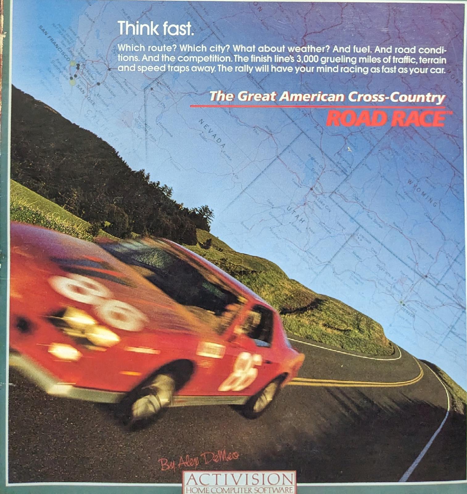 The Great American CrossCountry Road Race Precios Commodore 64