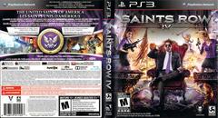 Slip Cover Scan By Canadian Brick Cafe | Saints Row IV Playstation 3