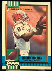 Rodney Holman [Disclaimer Back] #279 Football Cards 1990 Topps Prices