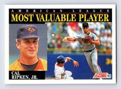 Cal Ripken Jr. #788 Baseball Cards 1992 Score Prices
