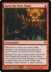 Quest for Pure Flame [Foil] Magic Zendikar Prices