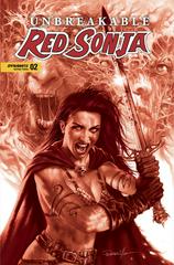 Unbreakable Red Sonja [Parrillo Tint] #2 (2022) Comic Books Unbreakable Red Sonja Prices
