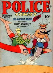 Police Comics #74 (1948) Comic Books Police Comics Prices