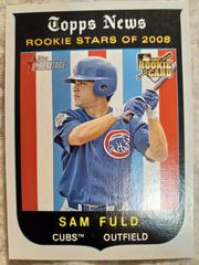 Sam Fuld #123 Baseball Cards 2008 Topps Heritage Prices